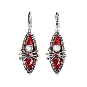 Spider enamel designer Earring